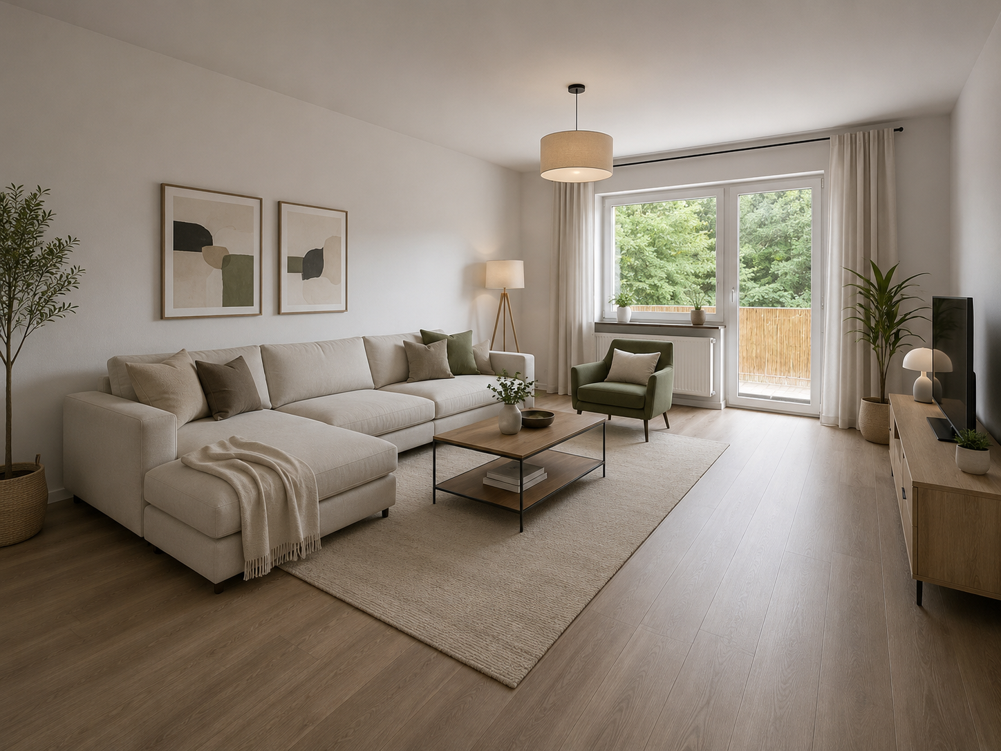 Unmöblierte Wohnung